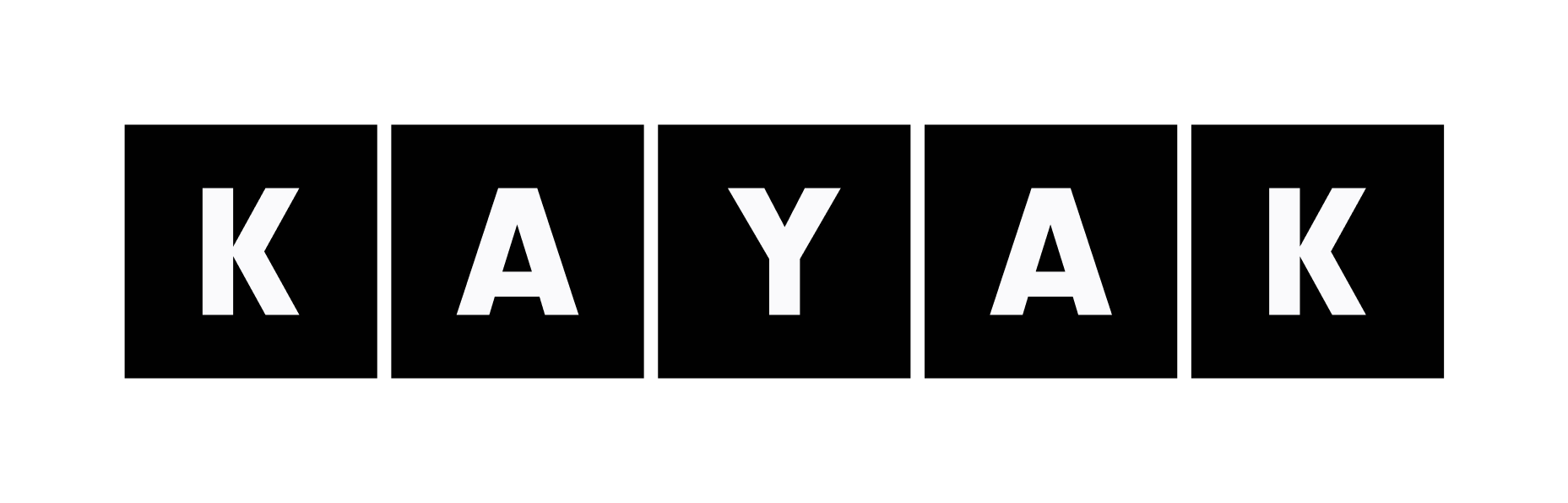 DARK LARGE LOGO KAYAK
